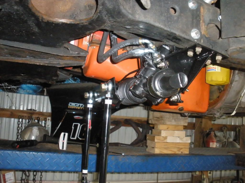 An old man working on a C3 Part 3...THE RACK AND PINION INSTALL